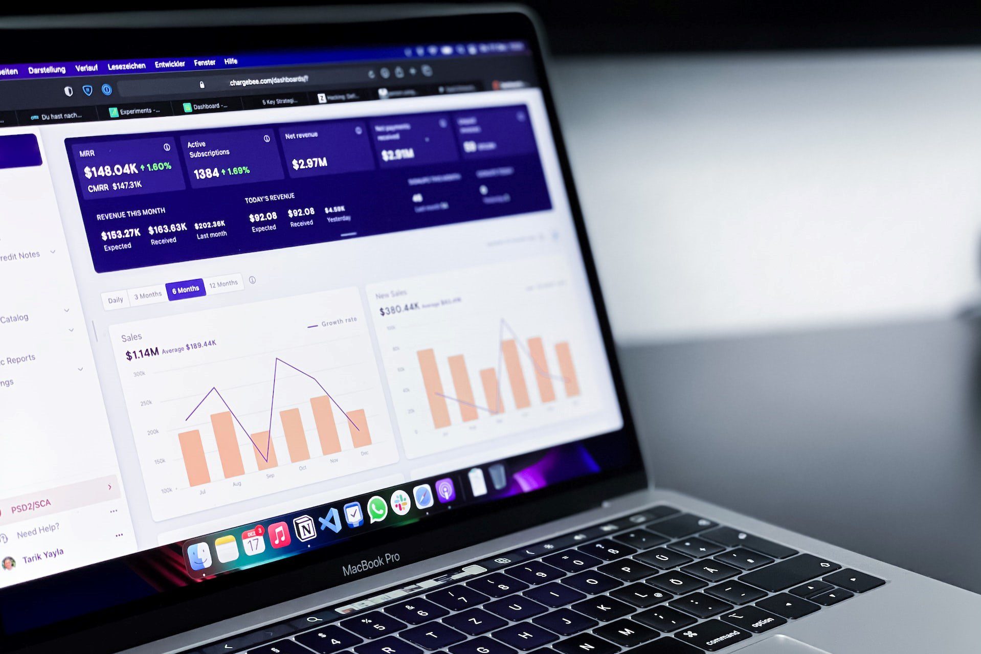 progress tracking data